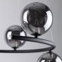 TK Lighting Anabelle 6843 lampa wisząca 6x6 W czarna zdj.4