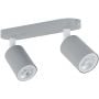 TK Lighting Livia 10241 lampa podsufitowa 2x10 W szara zdj.1