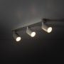 TK Lighting Livia 10242 lampa podsufitowa 3x10 W szara zdj.3