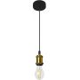 TooLight Lumo OSW00700 lampa wisząca 1x10 W czarna-złota zdj.3