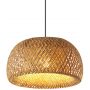 TooLight Boho OSW05246 lampa wisząca 1x60 W drewno zdj.1