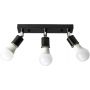 TooLight Line OSW05333 lampa podsufitowa 3x60 W czarna-chrom zdj.1