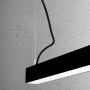 Thoro Lighting Pinne lampa wisząca 1x50W LED czarna TH.232 zdj.6