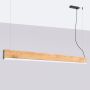 Thoro Lighting Lykke TH324 lampa wisząca 1x36 W czarna-drewno zdj.3