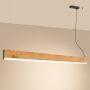 Thoro Lighting Lykke TH324 lampa wisząca 1x36 W czarna-drewno zdj.4