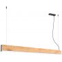 Thoro Lighting Lykke TH324 lampa wisząca 1x36 W czarna-drewno zdj.1