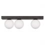 Zuma Line Sphere 1203 lampa podsufitowa 3x8 W biała-czarna zdj.1