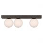 Zuma Line Sphere 1203 lampa podsufitowa 3x8 W biała-czarna zdj.2