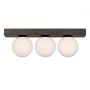 Zuma Line Sphere 1204 lampa podsufitowa 3x8 W biała-czarna zdj.2