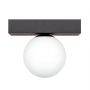 Zuma Line Sphere 1206 lampa podsufitowa 1x8 W biała-czarna zdj.1