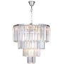 Zuma Line Amedeo 17106631GDCL lampa wisząca 5x40 W chrom zdj.1