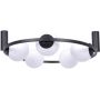 Zuma Line Orbit 5009 lampa podsufitowa 5x40 W czarna zdj.1