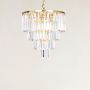 Zuma Line Amedeo 1710641GLD lampa wisząca 5x40 W złoty zdj.4