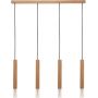 Zuma Line Madera 8620403 lampa wisząca 4x28 W brązowa zdj.1