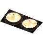 Zuma Line Oneon 94364BK lampa do zabudowy 2x15 W czarna zdj.1