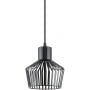 Zuma Line Dolia A8079BK lampa wisząca 1x40 W czarna zdj.3