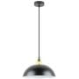 Zuma Line Sarda A8134 lampa wisząca 1x40 W czarna zdj.1