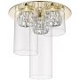 Zuma Line Gem C038903FF7AC lampa podsufitowa 3x5 W przezroczysta zdj.1