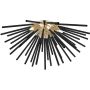 Zuma Line Urchin C049106BF7BC lampa podsufitowa 6x42 W czarna zdj.1