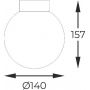 Zuma Line Arcturus C057401DF7AA lampa podsufitowa 1x4 W biała-złota zdj.2