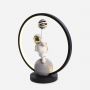 Zuma Line Astronauta EX04F307U1 lampka nocna 1x4 W biała-czarna-złota zdj.4