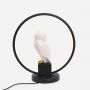 Zuma Line Sowa EX04F332U1 lampka nocna 1x4 W biała-czarna-złota zdj.3