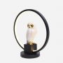Zuma Line Sowa EX04F332U1 lampka nocna 1x4 W biała-czarna-złota zdj.4