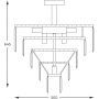 Zuma Line Amedeo FC17106631CHROMECL lampa podsufitowa powyżej 6x40 W chrom-przezroczysta zdj.2