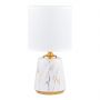 Zuma Line HS8605WH lampa stołowa 1x40 W biała zdj.1