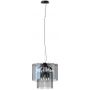 Zuma Line Nira MD35238MEBCN lampa wisząca powyżej 6x40 W czarna-przydymiona zdj.1