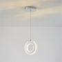 Zuma Line Girona MD371313CT lampa wisząca 1x10 W stal zdj.4