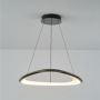 Zuma Line Getafe MD38881S3BCT lampa wisząca 1x34 W czarna zdj.3