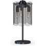 Zuma Line Nira MT35233SEBCN lampa stołowa 3x40 W czarna-przydymiona zdj.1