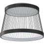 Zuma Line Balu MX332823BT lampa podsufitowa 1x34 W czarna zdj.1