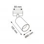 Zuma Line Ren OB2211BD1GLD lampa podsufitowa 1x50 W złota zdj.2