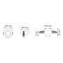 Zuma Line Finn OB2211CL01BL lampa do zabudowy 1x50 W czarna zdj.2