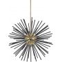 Zuma Line Urchin P049109CF7BC lampa wisząca powyżej 6x42 W czarna zdj.1