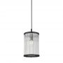 Zuma Line Sergio P052801FP7AC lampa wisząca 1x60 W czarna zdj.3