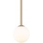 Zuma Line Arcturus P057401FF7AA lampa wisząca 1x4 W biała-złota zdj.3