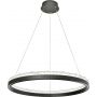 Zuma Line Regi PD2304600RMB lampa wisząca 1x47 W czarna zdj.1