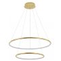 Zuma Line Marseille PL201004B2GD lampa wisząca 2x40 W złota zdj.1