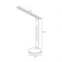 Zuma Line SM SM606 lampa biurkowa 1x5 W czarna zdj.2