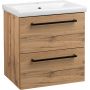 Astor Aster AMATU5102N umywalka z szafką 51 cm dąb zdj.1