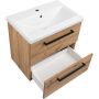 Astor Aster AMATU6102N umywalka z szafką 61 cm dąb zdj.5