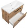 Astor Aster AMATU8102N umywalka z szafką 81 cm dąb zdj.5