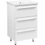 Astor Bryza AMBZU50027 umywalka z szafką 51 cm białą zdj.1