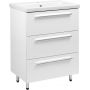 Astor Bryza AMBZU60027 umywalka z szafką 61 cm białą zdj.2