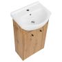 Astor Pik Wotan AMEND4532N umywalka z szafką 46 cm dąb zdj.2