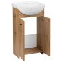 Astor Pik Wotan AMEND4532N umywalka z szafką 46 cm dąb zdj.3