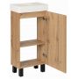 Astor Diuna Wotan AMLUU4022N umywalka z szafką 40 cm dąb zdj.2